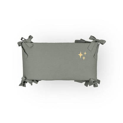 Washed Cotton Stars Cot Bumper by Malomi Kids