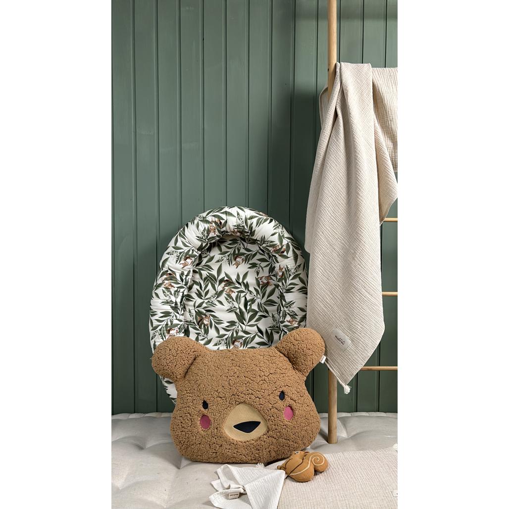 Bear Cushion by Malomi Kids