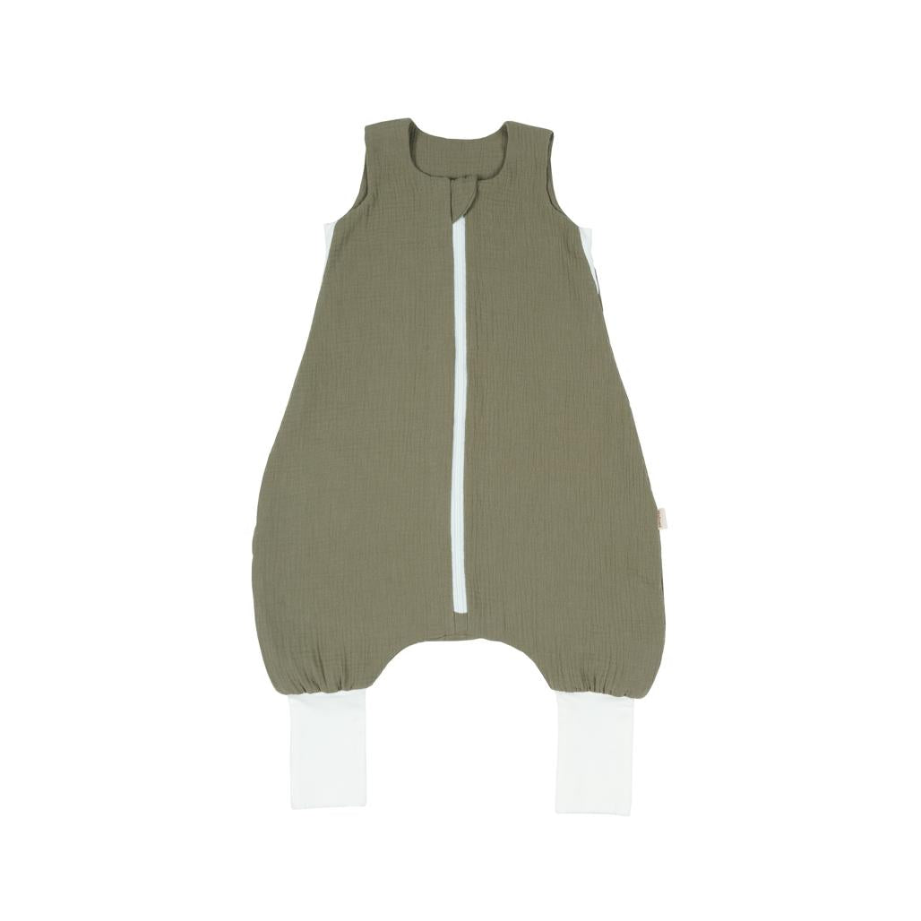 Muslin Sleeping Bag with Legs by Malomi Kids