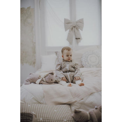 Countryside Check Sleeping Bag with Legs by Malomi Kids