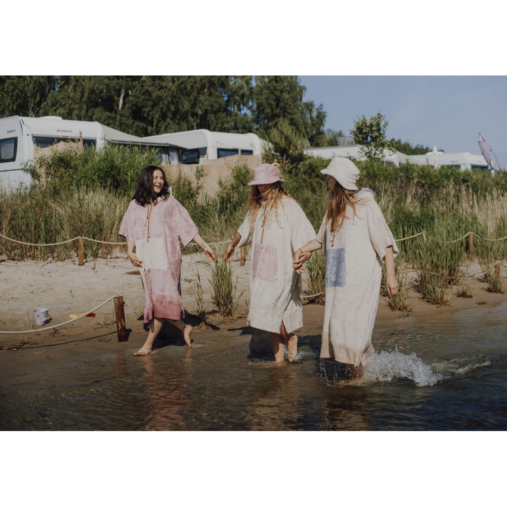 Bamboo Terry Beach Poncho by Malomi Kids