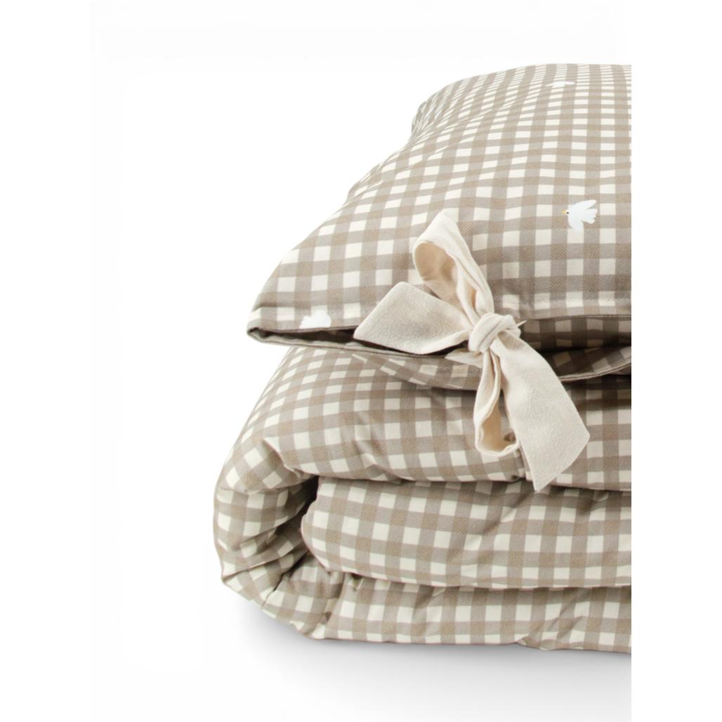Countryside Check Bedding Set with Filling by Malomi Kids