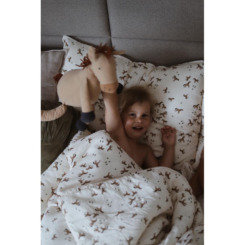 Free Horses Bamboo Bedding Set with Filling by Malomi Kids