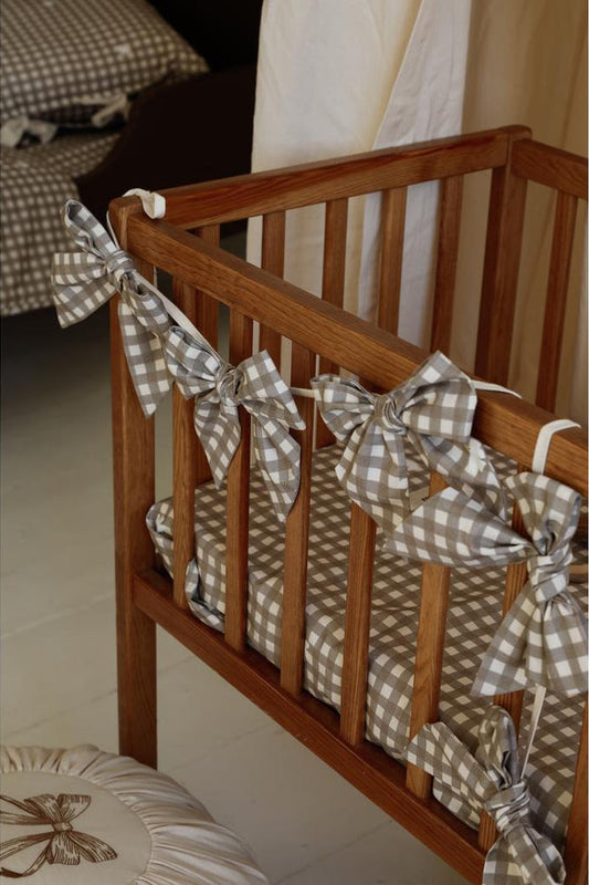 Countryside Check Bow Garland by Malomi Kids