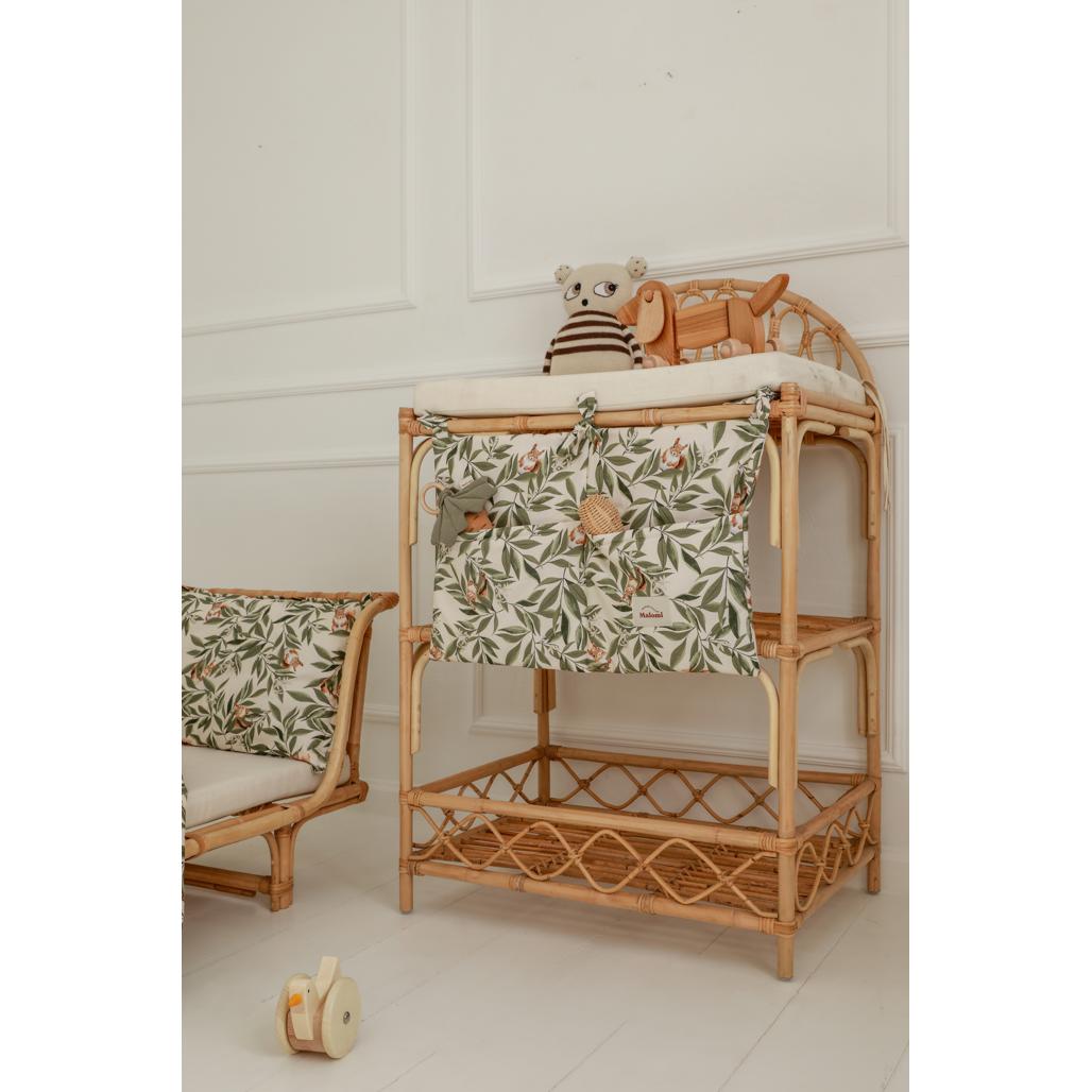 Woodland Cot Organiser by Malomi Kids