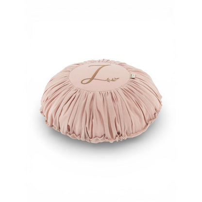 Round Washed Cotton Cushion by Malomi Kids