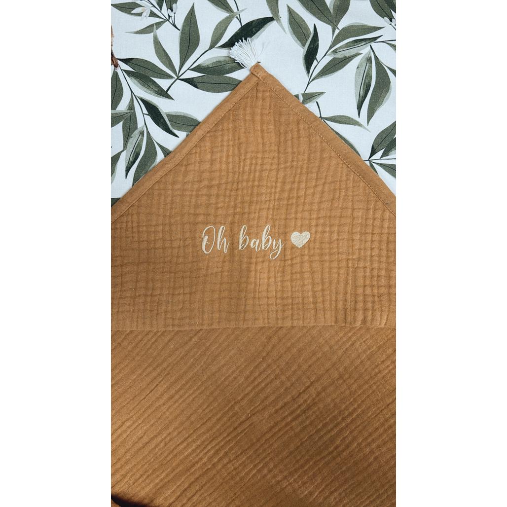 Muslin Hooded Towel by Malomi Kids