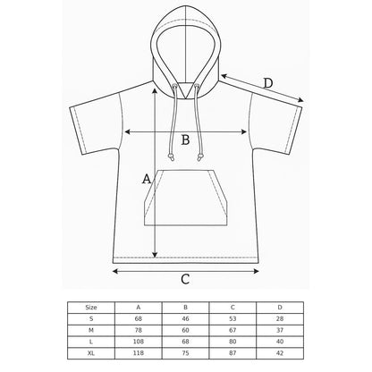 Bamboo Terry Beach Poncho by Malomi Kids