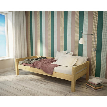 LISA Bed LACQUERED PINE