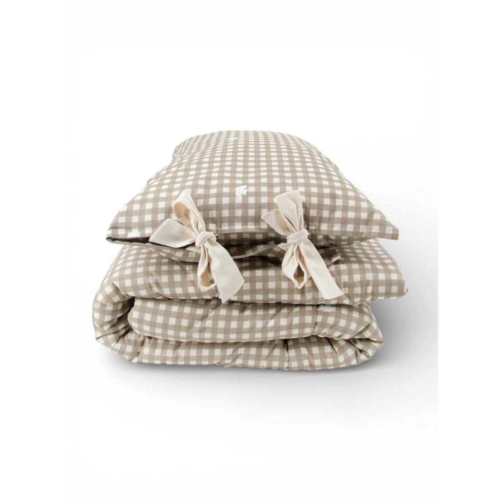 Countryside Check Bedding Set with Filling by Malomi Kids