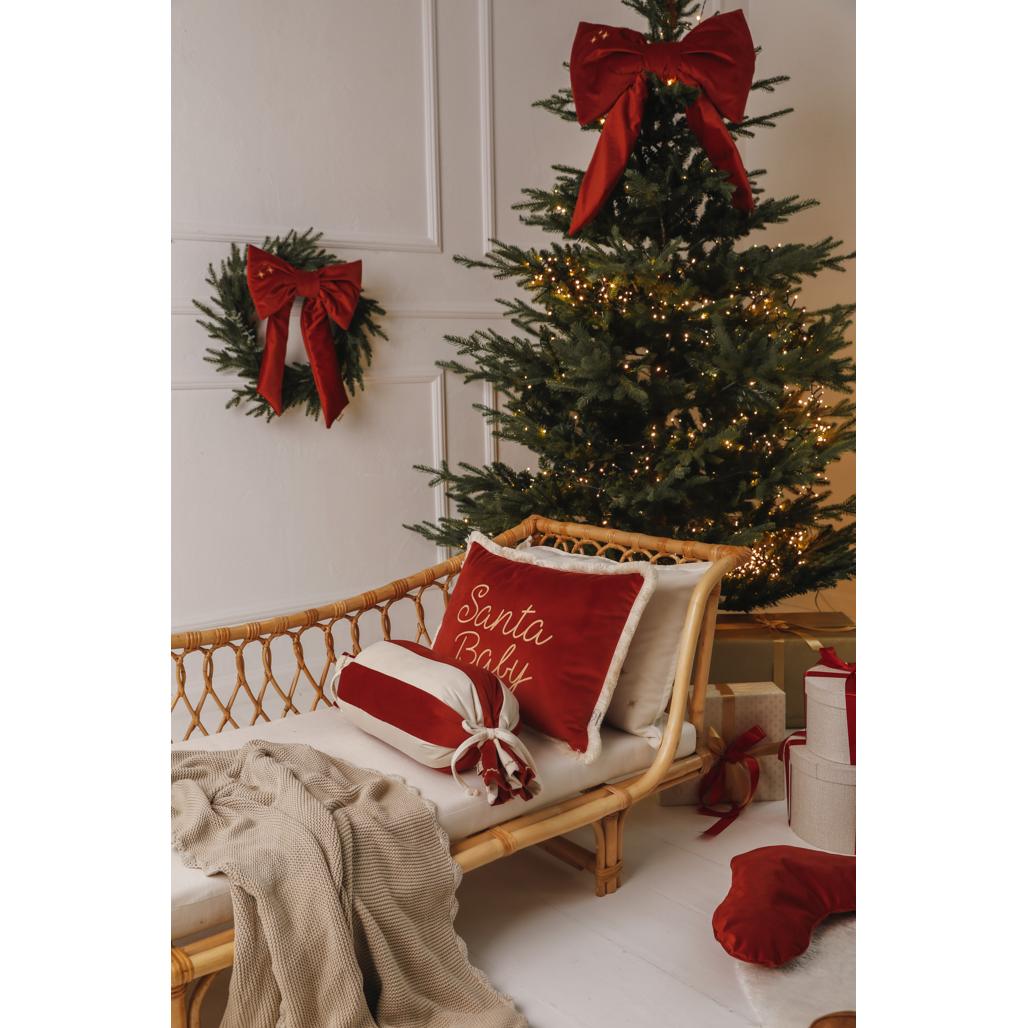 Velvet Candy Bolster Cushion by Malomi Kids