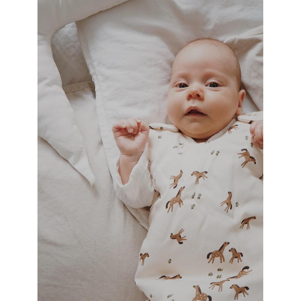 Free Horses Bamboo Baby Sleeping Bag by Malomi Kids