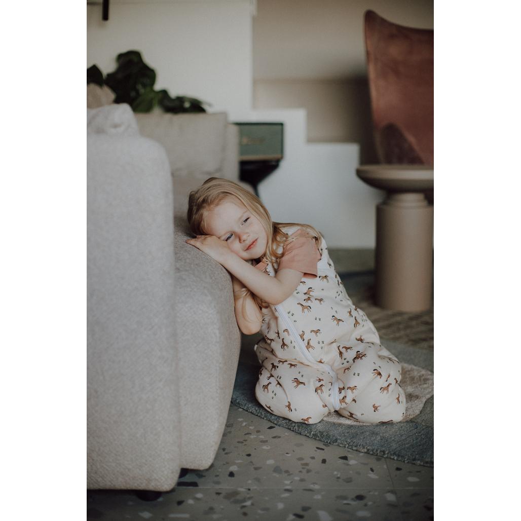 Free Horses Bamboo Sleeping Bag with Legs by Malomi Kids