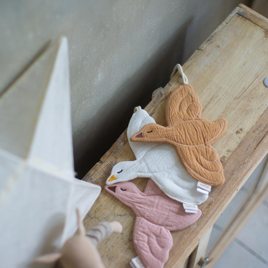 Bird Dummy Clip Toy by Malomi Kids