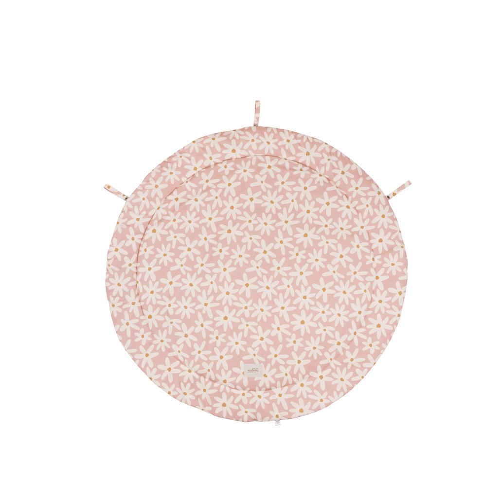 Blush Daisies Play Mat by Malomi Kids