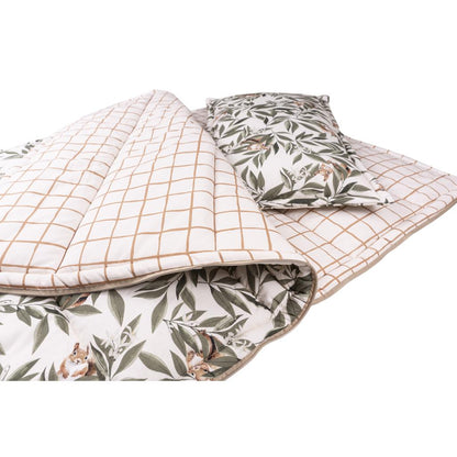 Woodland Sleeping Bag with Pillow by Malomi Kids