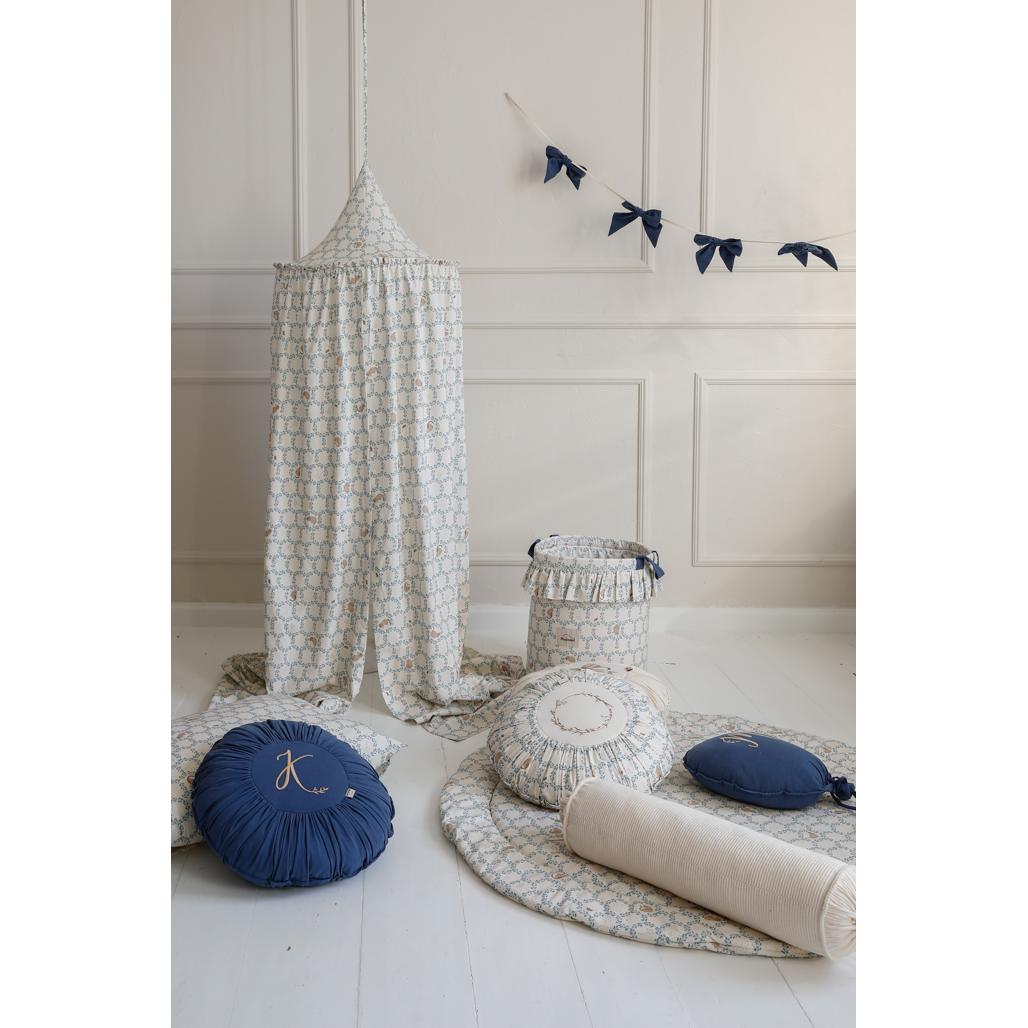 Blue Cottage Play Mat by Malomi Kids