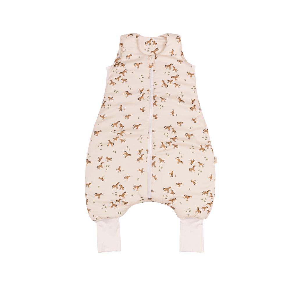 Free Horses Bamboo Sleeping Bag with Legs by Malomi Kids
