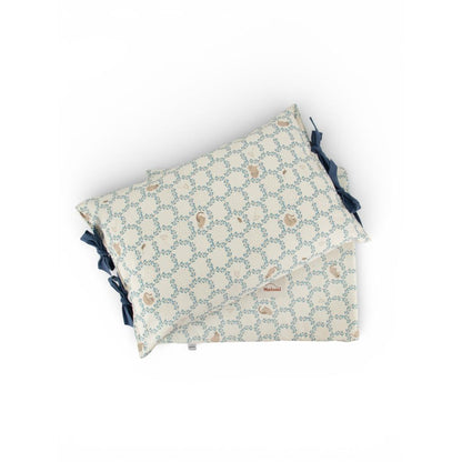 Blue Cottage Bedding Set with Filling by Malomi Kids