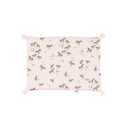 Free Horses Bamboo Baby Pillow by Malomi Kids