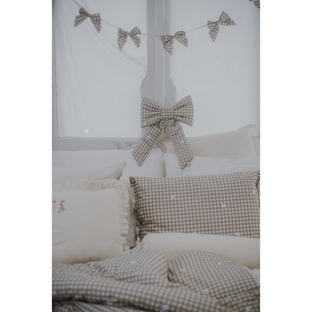 Countryside Check Decorative Bow by Malomi Kids