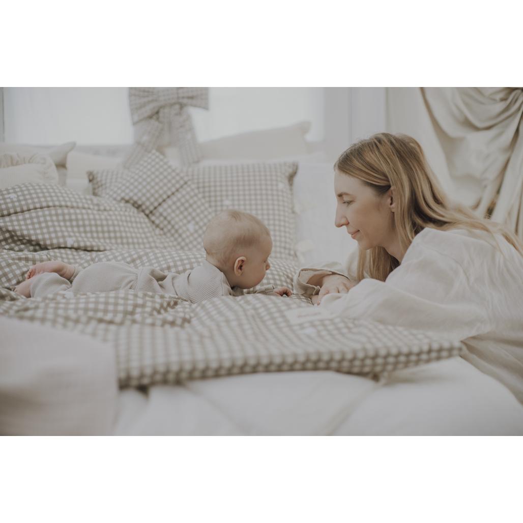 Countryside Check Bedding Set with Filling by Malomi Kids