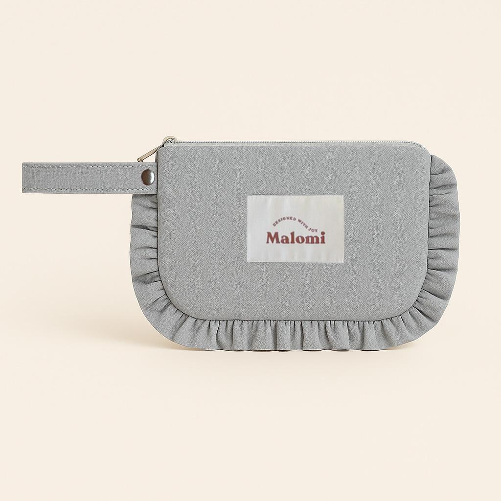 Ruffle Toiletry Bag by Malomi Kids