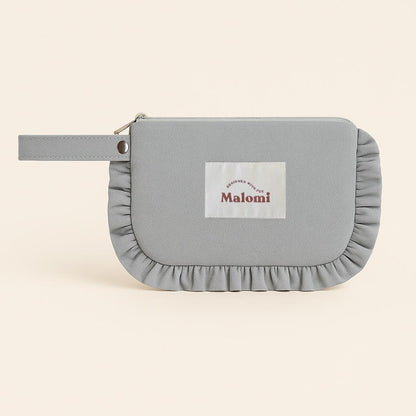 Ruffle Toiletry Bag by Malomi Kids