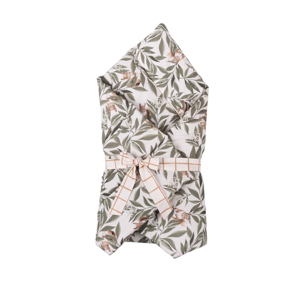 Woodland Baby Swaddle Quilt by Malomi Kids