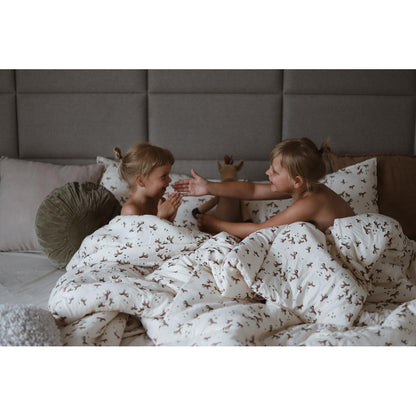 Free Horses Bamboo Bedding Set with Filling by Malomi Kids
