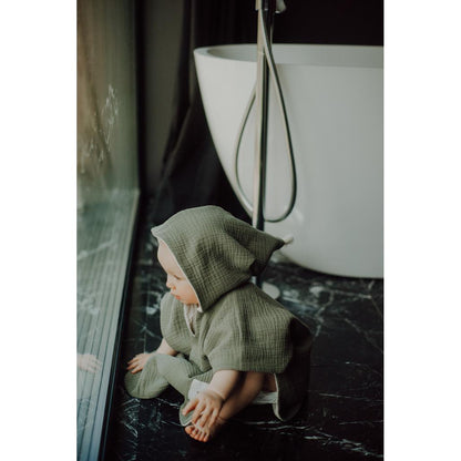 Muslin Bath Poncho by Malomi Kids
