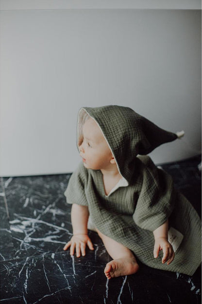 Muslin Bath Poncho by Malomi Kids