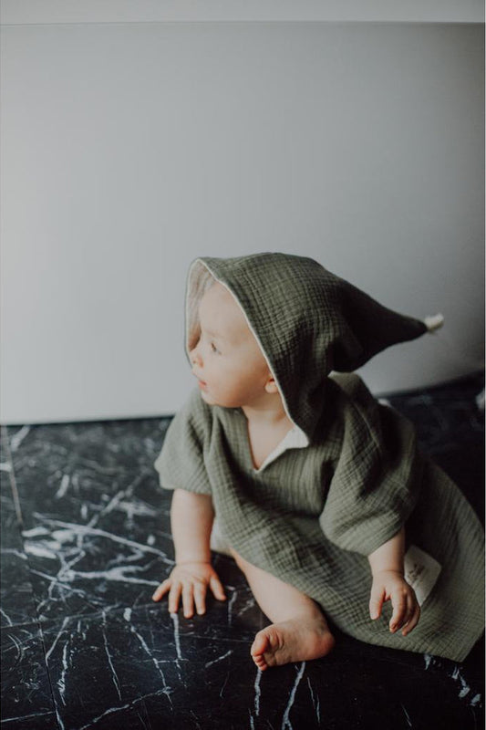 Muslin Bath Poncho by Malomi Kids