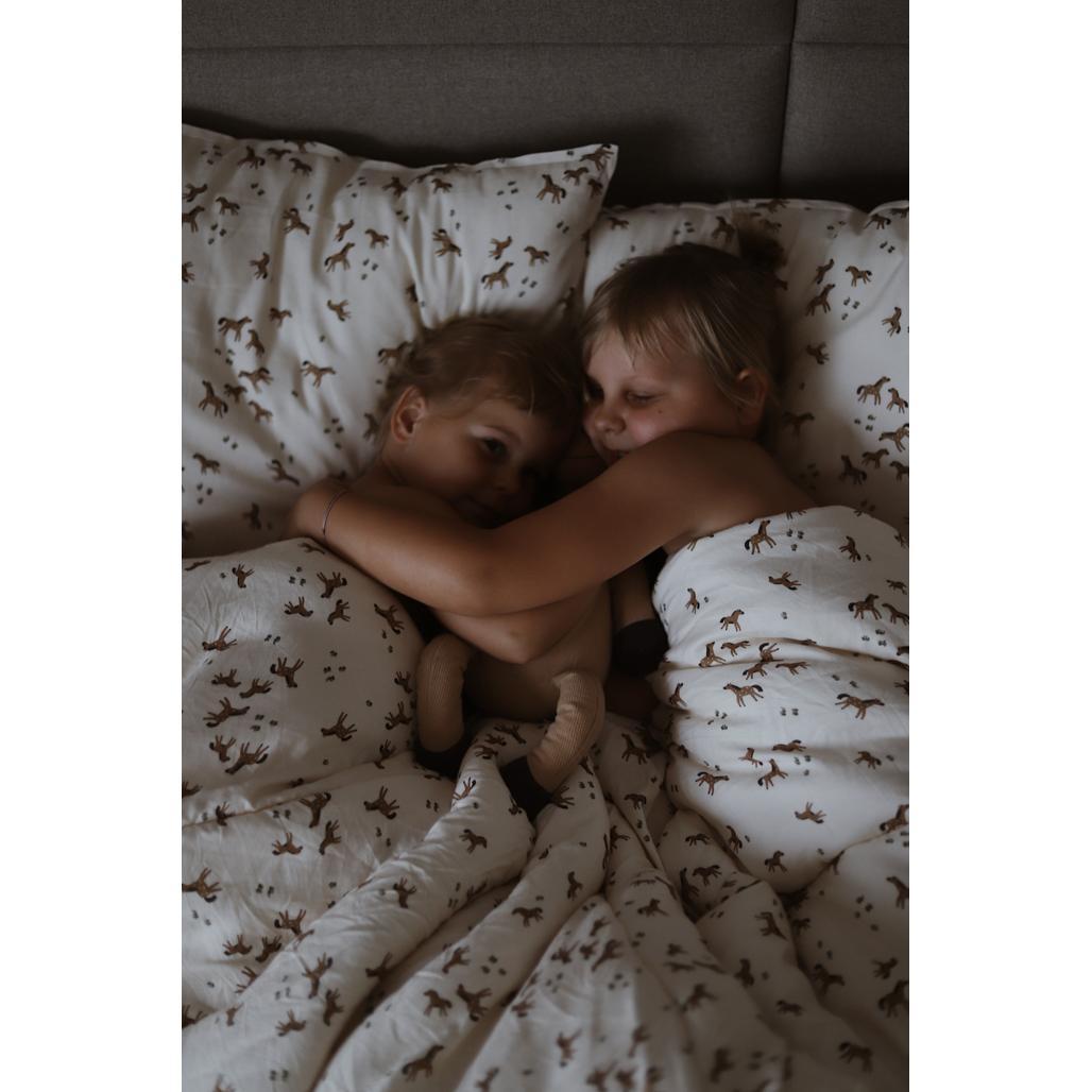 Free Horses Bamboo Bedding Set with Filling by Malomi Kids