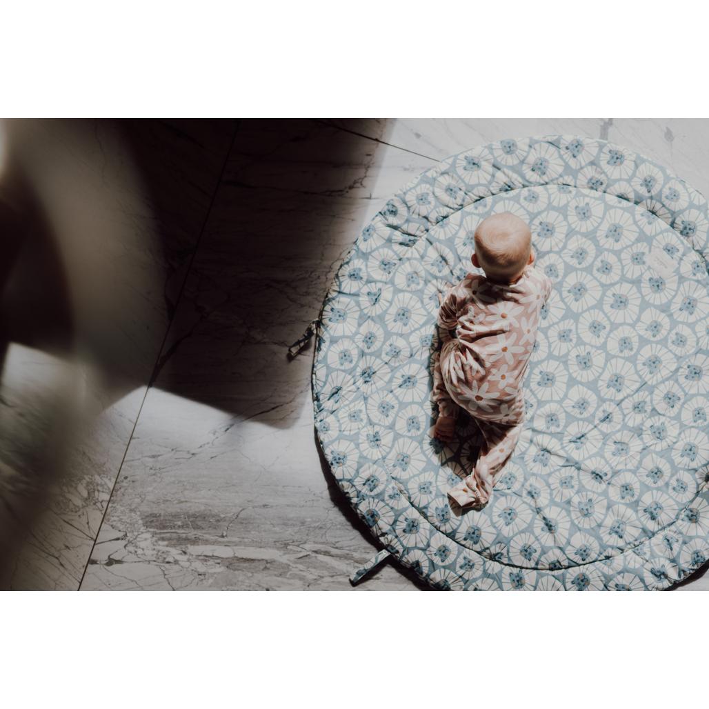 Denim Lions Play Mat by Malomi Kids