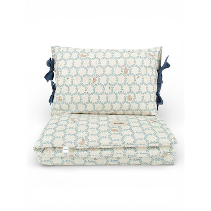 Blue Cottage Bedding Set with Filling by Malomi Kids