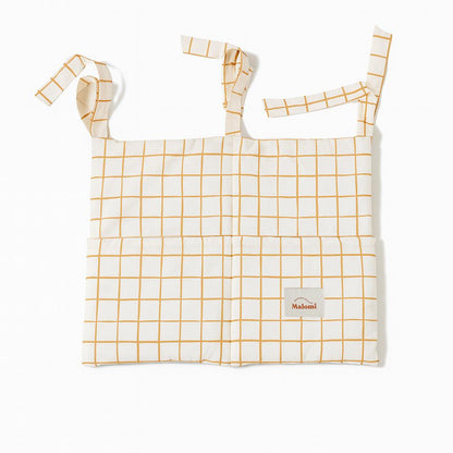 Camel Check Cot Organiser by Malomi Kids
