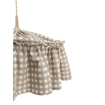 Countryside Check Fabric Lampshade by Malomi Kids