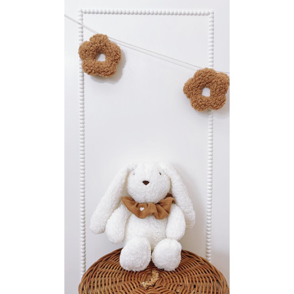 Bunny Cuddly Toy with Scrunchie by Malomi Kids