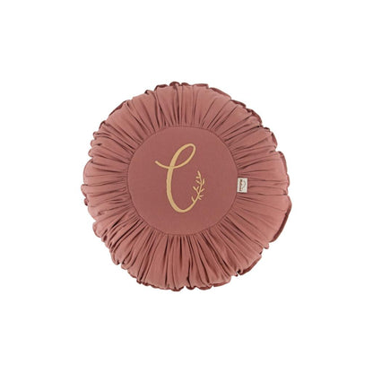 Round Washed Cotton Cushion by Malomi Kids