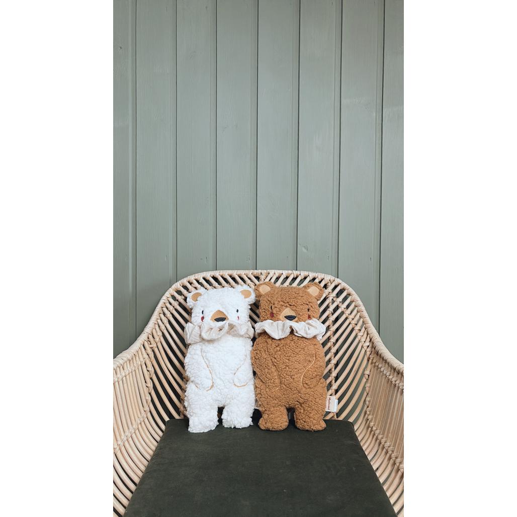 Bear Cuddly Toy with Scrunchie by Malomi Kids