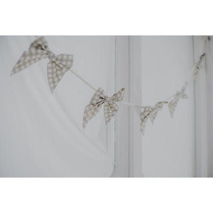 Countryside Check Bow Garland by Malomi Kids
