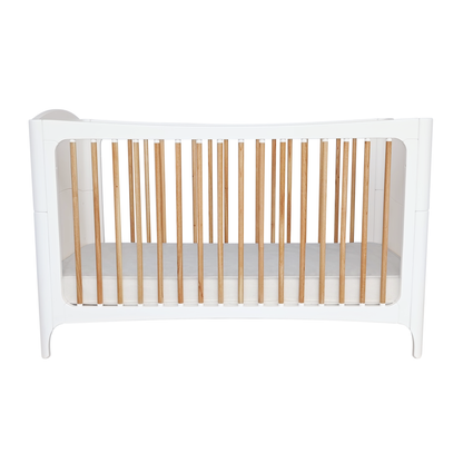 NÉRÉE Neige Evolutive Bed 70 x 140 CM - From Crib to Junior Bed
