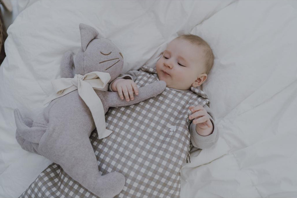 Countryside Check Baby Sleeping Bag by Malomi Kids