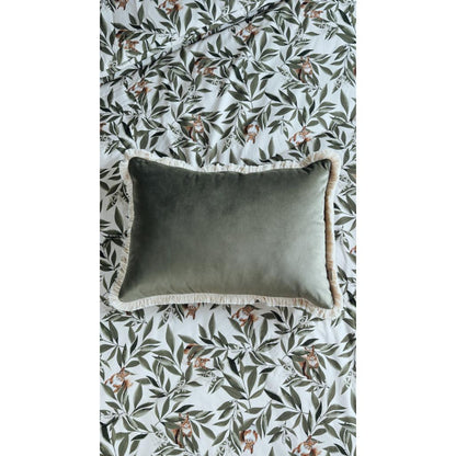 Velvet Cushion with Fringe by Malomi Kids