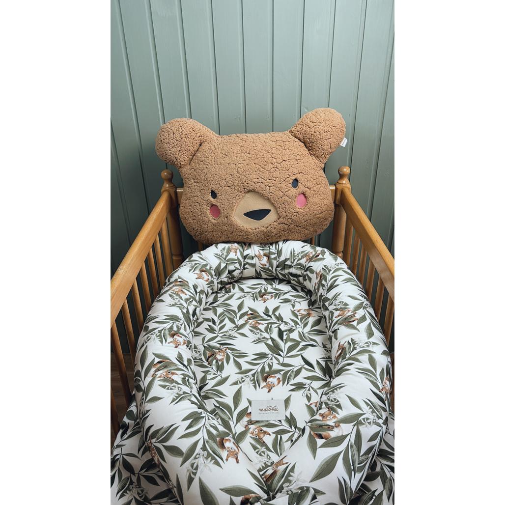 Bear Cushion by Malomi Kids
