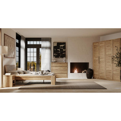 VERONA RUSTIC OAK Bedside Table