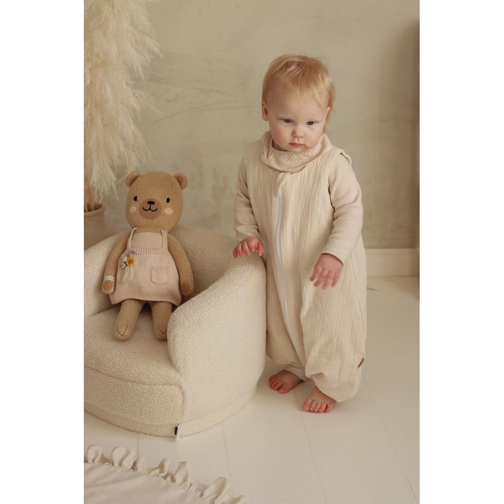 Muslin Sleeping Bag with Legs by Malomi Kids