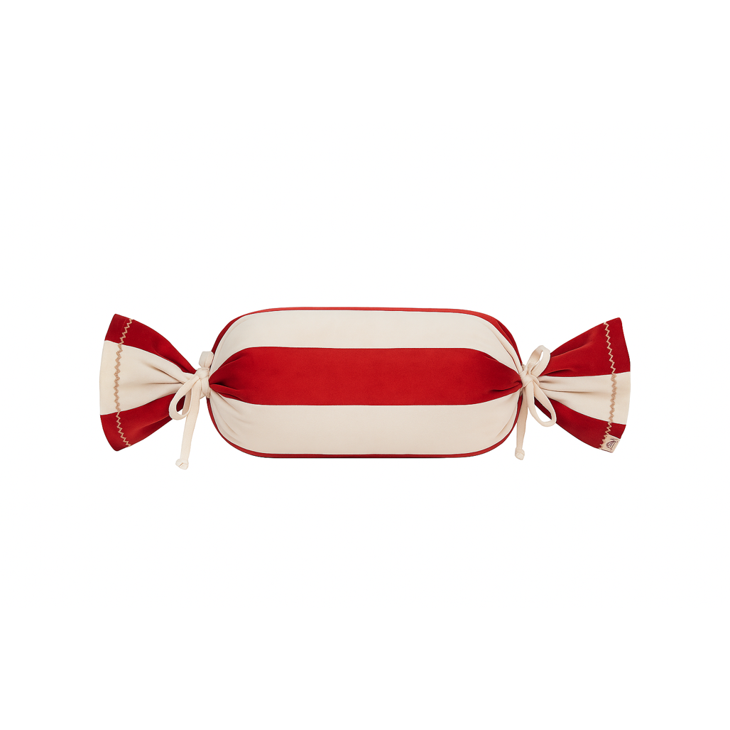 Velvet Candy Bolster Cushion by Malomi Kids