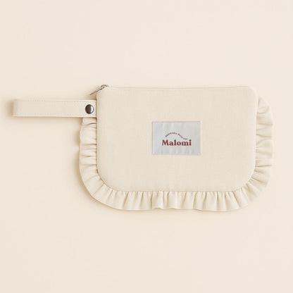 Ruffle Toiletry Bag by Malomi Kids